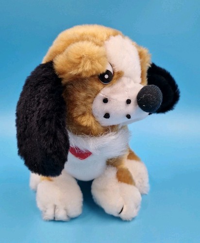 Vintage hund love you - love, herz