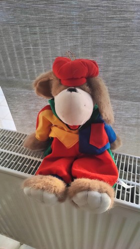 Kuscheltier clown hund cm - clown,