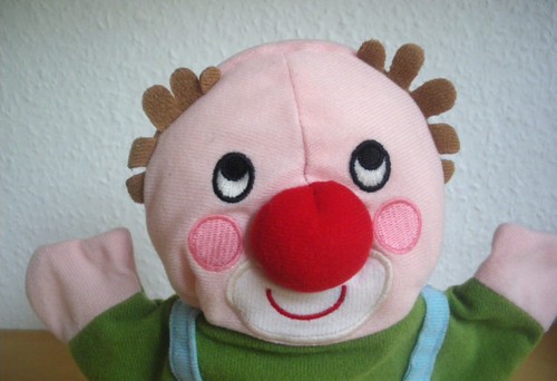 Ikea klappar cirkus handpuppe - ikea,