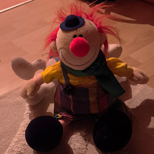Plüsch clown stofftier - plüsch,