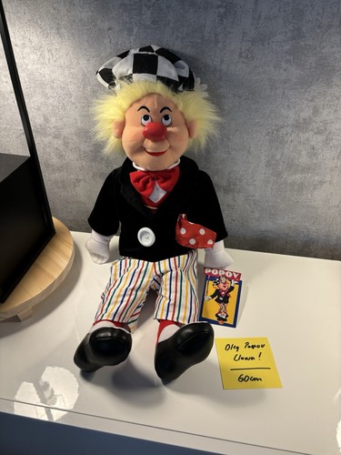 Olec popov clown puppe - popov.,