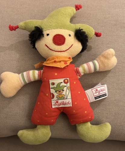 Sigikid harlekin clown - sigikid, puppe